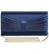UBAYMAX Satin Clutch Purses for Women Formal Elegant Evening Bag Handbags | Dressy Envelope Clutc...