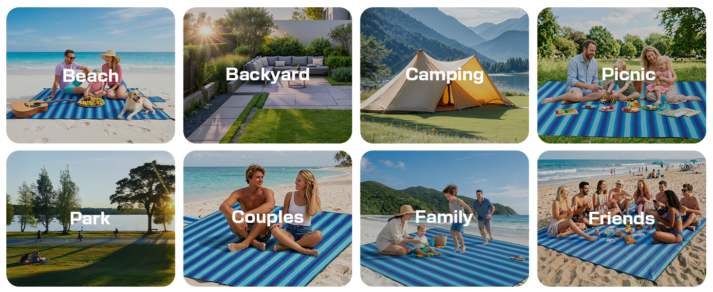 Sand-Free beach mat