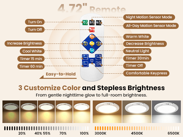 battery powered ceiling light