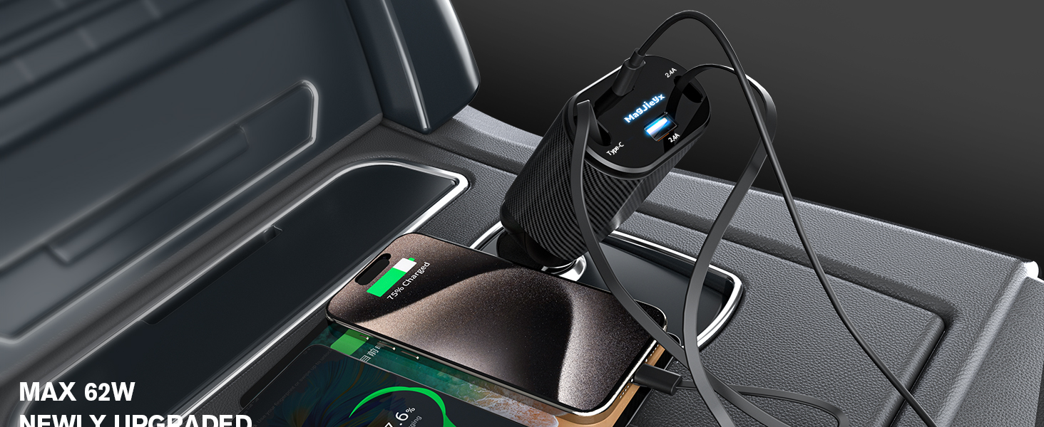 retractable car charger