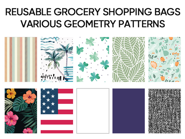 reusable grocery shopping bags
