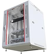 Sysracks Network Data Cabinet - 15U Rack Mount - Wall Mount IT Rack - Locking - Server Rack - 24-...