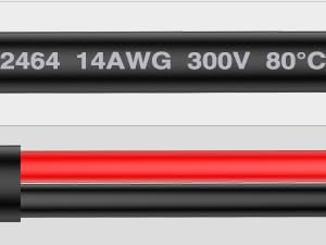Nilight Oxygen Free Copper Wire Red Black Electrical Wire