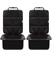 Meolsaek Car Seat Protector, Non-Slip Padded Backing Will Not Leave Imprint, Thicker Car Seat Pro...