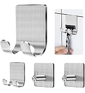 CGBE Razor Holder for Shower, 2 Packs Razor Holder and 2 Packs Shower Hooks, Self Adhesive Shaver...