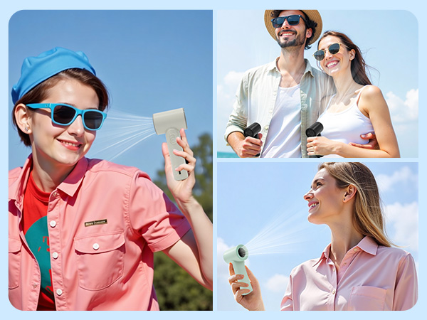 handheld portable fan