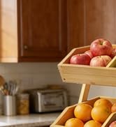 wooden fruit basket