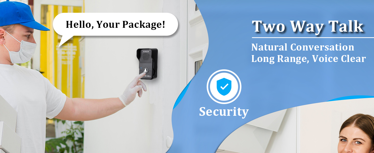 wireless doorbell kit