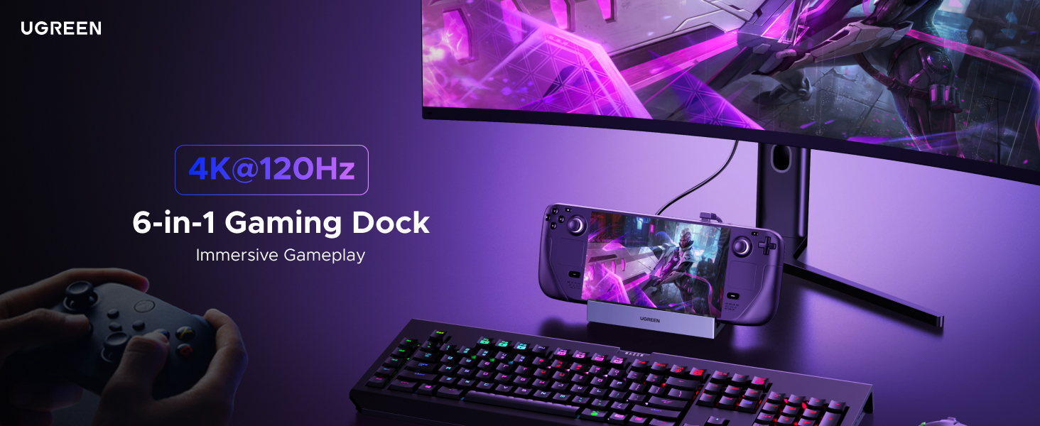 ugreen steam deck dock