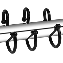 shower curtain hooks rings
