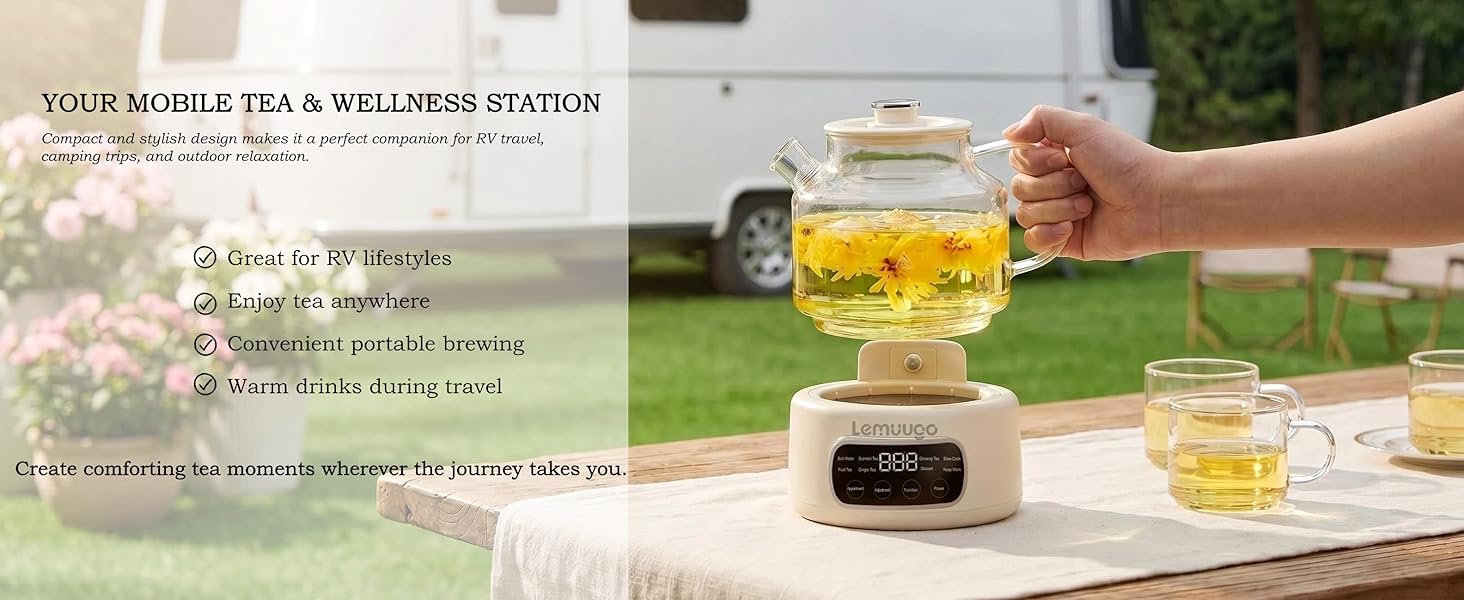 your mobile tea wellness station