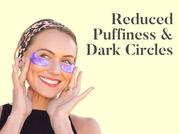 under eye patch hyaluronic retinol gold niacinamide bright wrinkle green tea collagen rose hydration