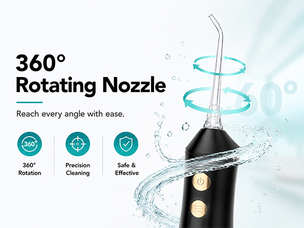 SimpliCare F5052 cordless water flosser for daily oral care and deep cleaning