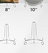 plate stand silver