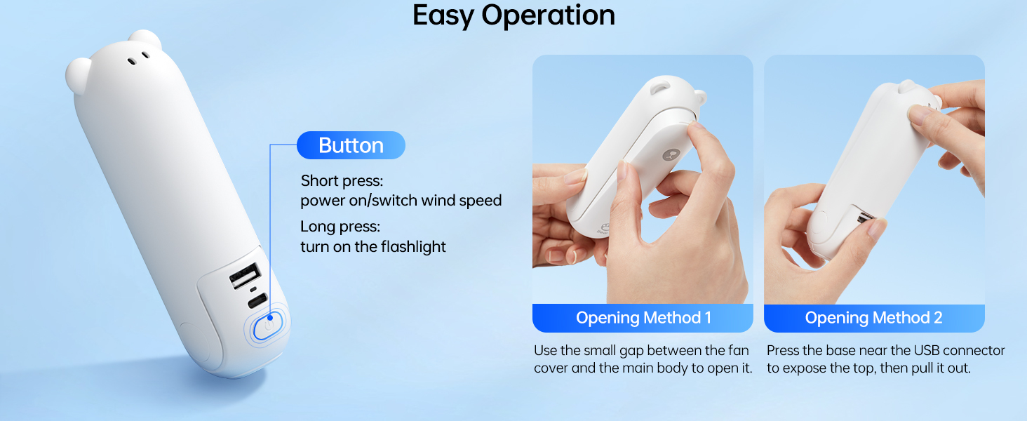 portable fan for travel