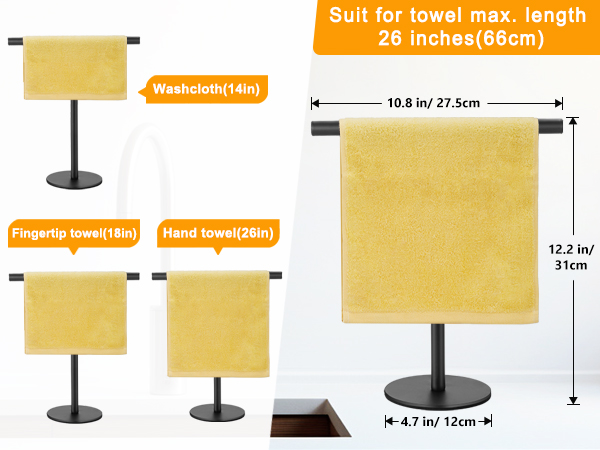 small towel rack