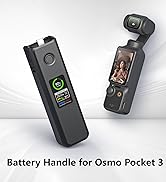 SYMIK Intelligent Battery Handle for DJI Osmo Pocket 3, Built-in 5000mAh Battery, Portable Pocket...