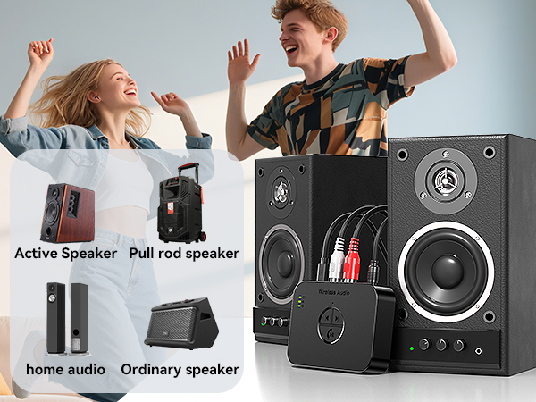 bluetooth receiver for speakers;bluetooth receiver for home stereo