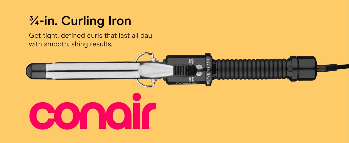 ¾-in. Curling Iron
