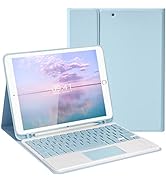 LAMA 10.2&10.5" iPad Keyboard Case with Touchpad for iPad 9th/8th/7th Generation 10.2" & 10.5" iP...
