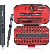 YesRight Mini Electric Screwdriver 155 in 1 Small Precision Screwdriver Set Max 5 N.m Cordless Sc...