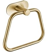 DIYZON Self-Adhesive Towel Ring, Bathroom Hardware Accessories, 304 Stainless Steel Hand Towel Ho...