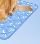 Rywell Dog Cooling Mat 2.0,44 * 32 Thicken Cooling Mat for Extra Large Dog, Internal Waterproof& ...