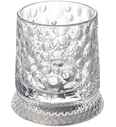 Rotating Whiskey Glass, 360 Degree Spinning Crystal Tumbler for Stress Relief, Heavy Base Kinetic...