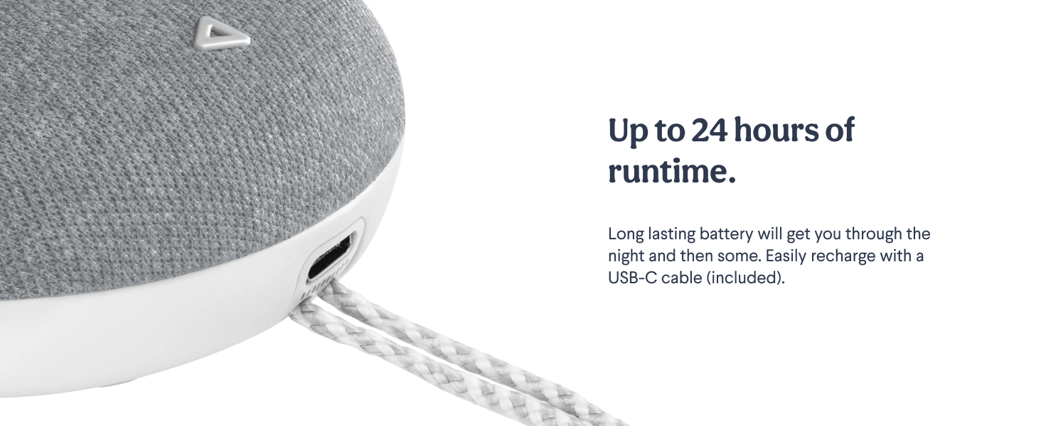 Rechargeable battery with up to 24 hours of runtime