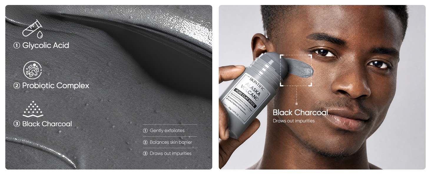 SKINTIFIC Deep Pore Cleansing Blackhead Remover Face Mask Stick