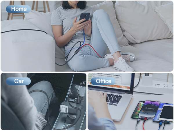 usb multi charger cable