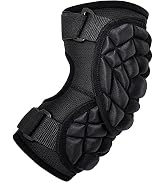 COOLOMG Batter's Baseball Elbow Guard for Adult Youth Protective Arm Pads with Adjustable Straps ...