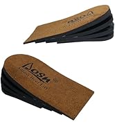 Adjustable Heel Lifts for Shoes, 4 Layer 1/4" Height Increase Inserts for Achilles Tendonitis, He...