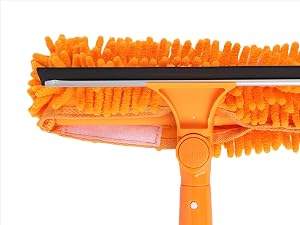 window squeegee with extension pole