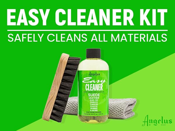 Angelus Easy Cleaner, shoe cleaner, leather cleaner, suede cleaner, canvas cleaner, vinyl cleaner