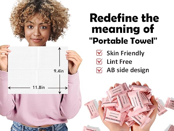 Redefine the meaning of Portable Towel
