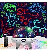 Dinosaur Night Light Projector for Kids with Timer&Remote.Dinosaur Gifts for 1-12 Year Boy.Dinosa...