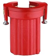 Red Faucet Fixing Nut,ABS Plastic Faucet Lock Nuts Kitchen Faucet Fixing Nuts Faucet Anti-looseni...