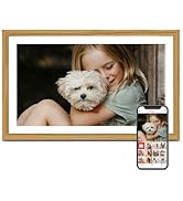 Digital Picture Frame, Frameo Digital Photo Frame 15.6 Inch, 1920 * 1080 IPS FHD Touchscreen, 32G...