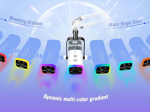 streaming microphone rgb