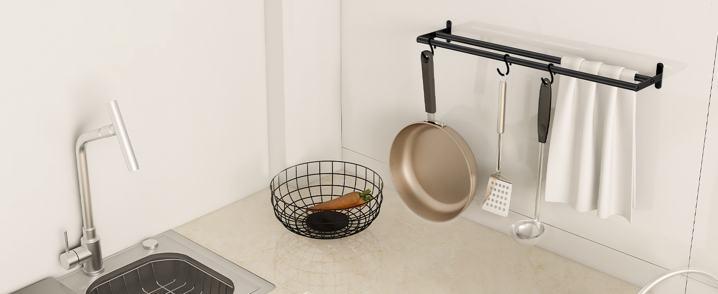 towel holder for bathroom wall