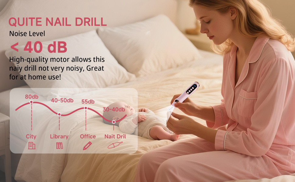 electric nail file kit for women