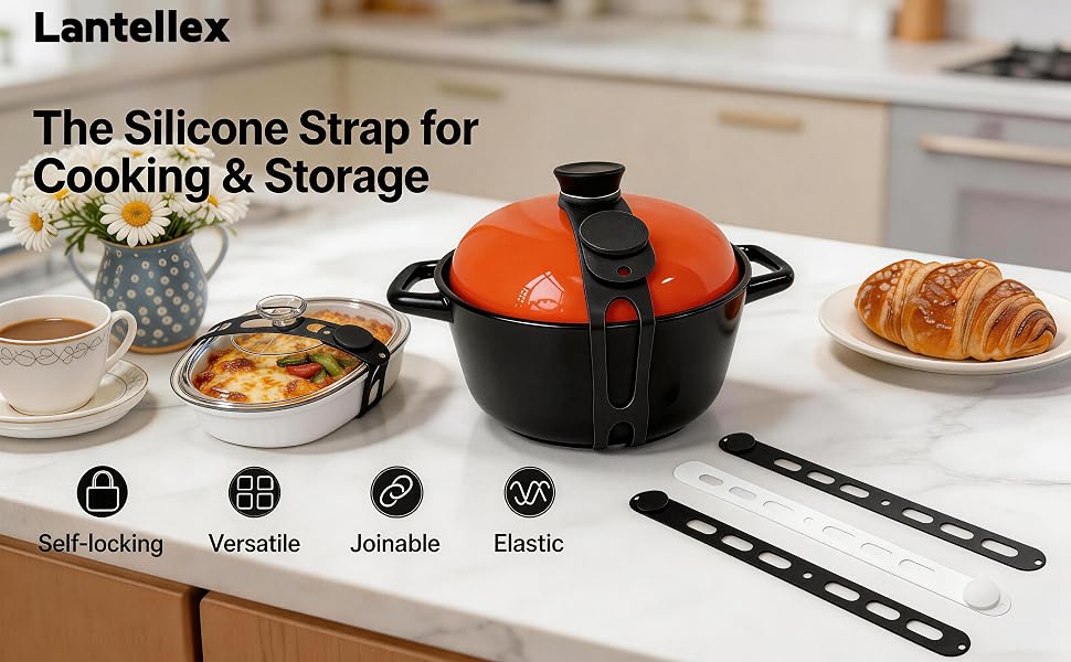 silicone straps for slow cook