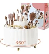 360° Rotate Makeup Brush Holder Organizer, Makeup Organizers Countertop, Makeup organization and ...