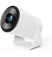 Mini Projector with WiFi and Bluetooth,Support Portable Projector 4k 1080P HD,Auto Keystone Corre...