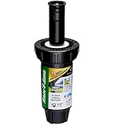 Rain Bird 1802HDSPRS Pressure Regulating (PRS) Professional Dual Spray Pop-Up Sprinkler, 180° Hal...