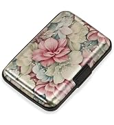Mayski Credit Card Holder, RFID Blocking, Aluminum Alloy Hard Case, Small Mini Business Metal Wal...