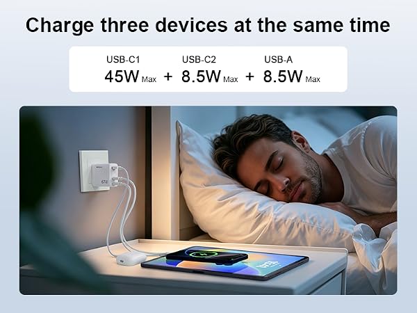Three-port Charging