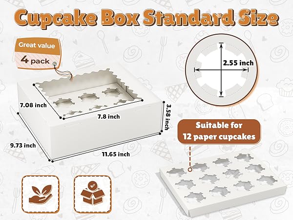 Cupcake Boxes