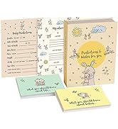 MPFY- Baby Advice Cards for Baby Shower, 100 Pack, Baby Prediction Cards for Shower, Advice Cards...